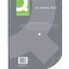 Q-Connect Spiral Notepad A5 Squared / 80 Sheets / 160