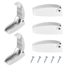 5pcs RV Door Holder Clips, Camper Baggage Door Catch Secure Latch to Keep Storage Compartments Open for RV Trailer Motorhome Vans Outside Parts Accessories Easy Install