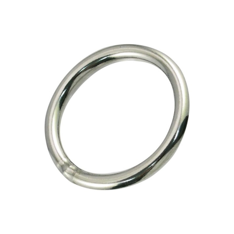 Himejiya Stainless Steel Round Ring (Inner Diameter: 2.0 inches (50
