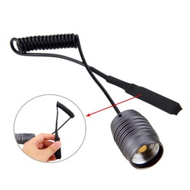 Comunite LED Tactical Flashlight, Rechargeable Battery Powered Super Bright Light for Outdoor Camping, Work Site, Emergency, Hurricane, Survival Gear