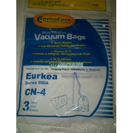 EnviroCare Eureka Generic CN-4 Vacuum Bags to fit PowerForce 900A Models, 68937.