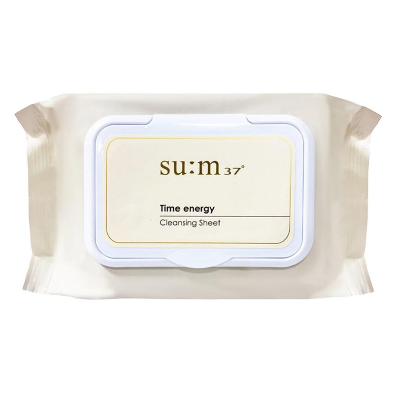 Sulwhasoo 숨37 타임 에너지 클렌징시트 50매 Soom 37 Time Energy