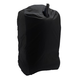 RecPro RV Portable Waste Tank Cover | Heavy-Duty Polyester | Water & Weather Resistant | Protects Portable Waste Tanks On the Road or in Storage | Black or Blue Options (Black)