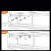 2Pack Tri-Color Stainless Steel License Plate Frames Holder with Screw