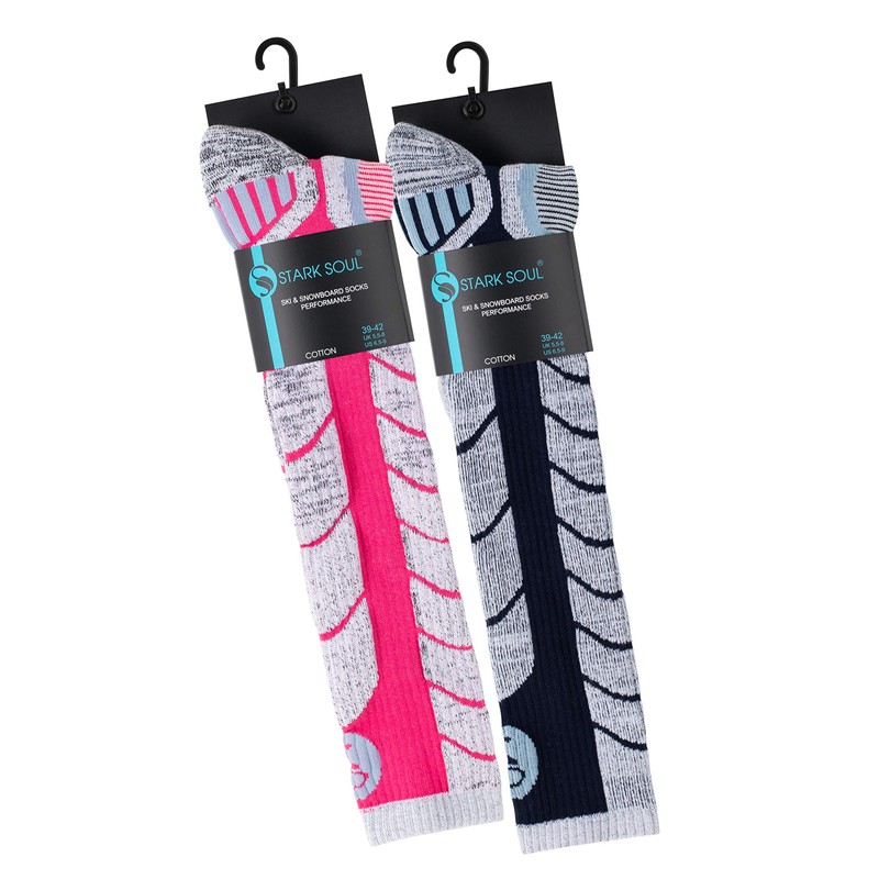 STARK SOUL 2 Pairs of Ski & Snowboard Socks with