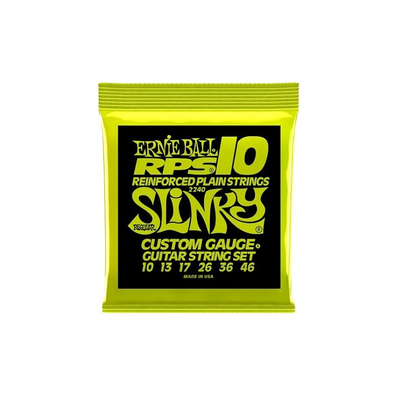 Ernie Ball Regular Slinky RPS Nickel Wound Electric Guitar Strings