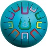 Tambu Tambú Steel Tongue Drum - Original Tambú, Black Nature