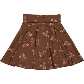 müsli Girls' Flora Skirt, Bark/Cabernet/Nightingale
