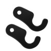 Sun Visor Clips 699618848816 Black Sunshade Holder Clips with Screws