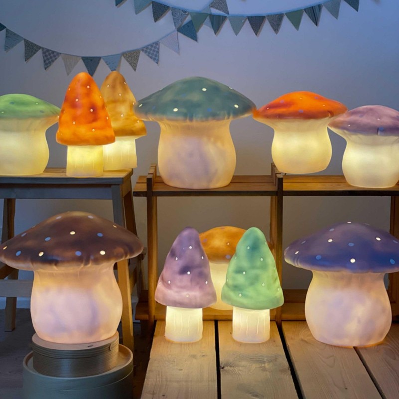Egmont Toys Upholstery – Mushroom Shape Night Light Small Gold