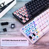 Motospeed CK62 61 Keys RGB Mechanical Keyboard USB Wired BT