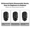 HzdaDeve Upgrade Ceramic Nozzle Hotend Kit for Adventurers 5 m