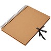 Artemio Scrapbooking Spiralalbum A4 Kraft, Kraftpapier, 23,5 x 3 x