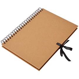 Artemio Scrapbooking Spiralalbum A4 Kraft, Kraftpapier, 23,5 x 3 x 30,5 cm