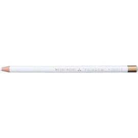 Mitsubishi Pencils K7610.1 Colored Pencils, Water Based Dermatograph No.7610, White, 1 Dozen