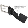 Harrys-Collection Women's and Men's Denim Belt Full-Grain Cowhide Leather Antique