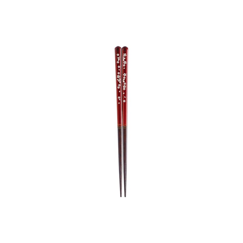 Kawaii 117829 Chopsticks, Cherry Blossom Corridor, Red, Size: Approx. 8.3