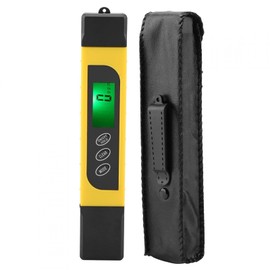Water Testing Tool, Water Quality 0-4999PPM 3 in 1 TDS Purity Meter Digital for Water Conductivity