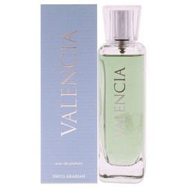 Swiss Arabian Valencia - Luxury Products From Dubai - Long Lasting, Addictive Personal EDP Spray Fragrance - Seductive Signature Aroma - 3.4 Oz