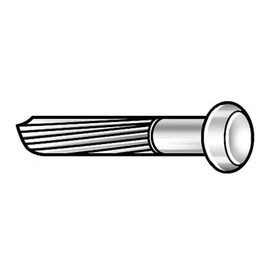 Masonry Nail, Fluted, 3/4 in L, Pk280, Mfr: 4NFA1-A