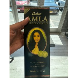 Dabur Amla Hair Oil – Nourishing Herbal Oil for Stronger, Thicker & Shinier Hair – Enriched with Amla Extracts to Reduce Fall, Strengthen Roots & Promote Healthy Growth – 500ml