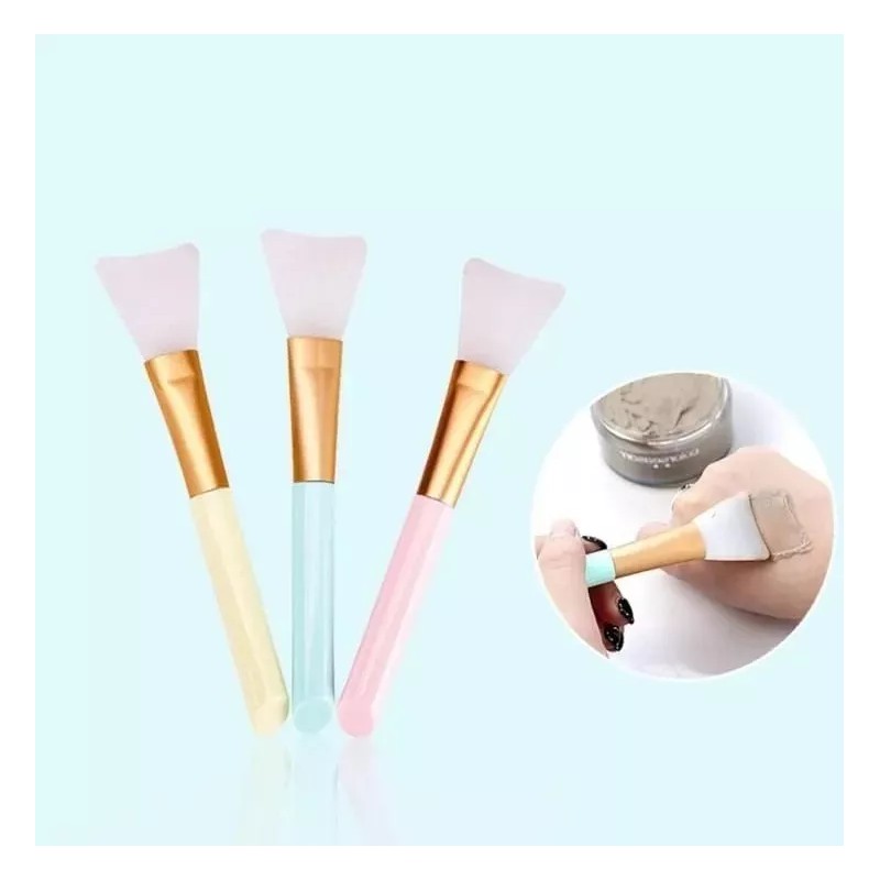 ML Brocha Aplicador De Mascarilla Facial De Silicona Colores