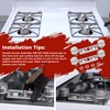 Double Burner Assembly WB16K10026 WB29K17 Double Stove Top Double Surface