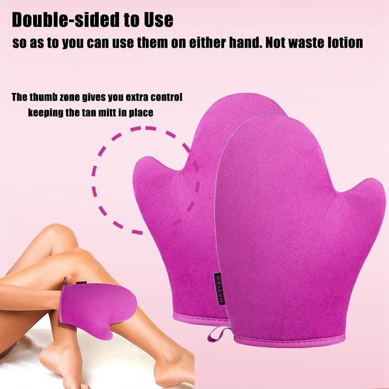 GAIYAH Self Tanning Mitt Applicator - Self Tanning Mitten Self