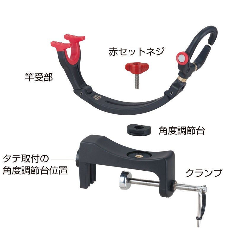 Daiichi Seiko 02019 Super Uketaro Black Rod Holder