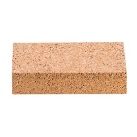 KUSSNER Cork Sanding Block for Wet and Dry Sanding Paper Lightweight Handy Precise Reaches Corners and Angles Ergonomic Shape Size 115 x 60 mm