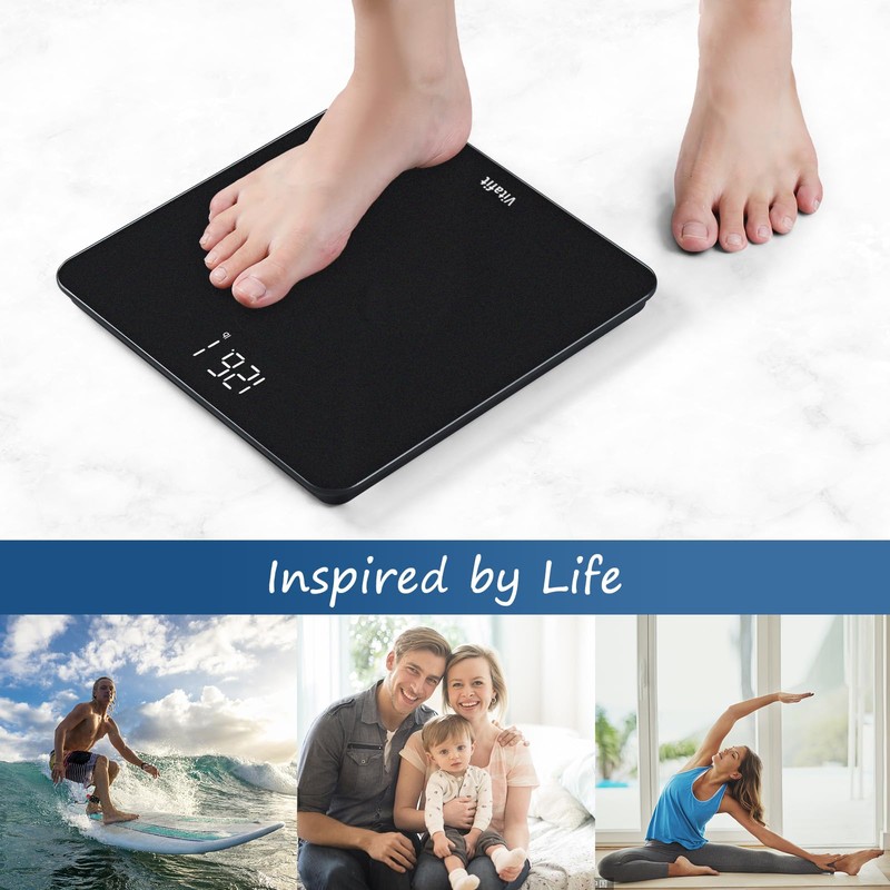 Vitafit Scale for Body Weight, High Precision by Weight Scale