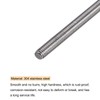 uxcell 8 Pack 8/32 Inch M4 Threaded Rods Studs with