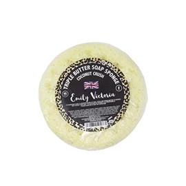 Coconut Crush Triple Butter Soap Sponge - Emily Victoria