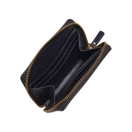 Fossil Mens Westover Leather Zip Wallet, blue, Casual