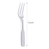 FULLYWARE 3-Tine Fork, Stainless Steel 7.6” Dinner Silverware Fork, Metal