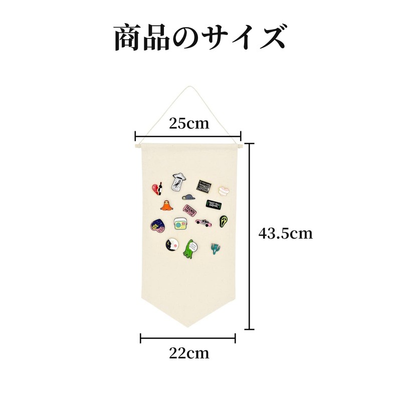 Coollooda Brooch Can Badge Storage, Wall Pocket, Can Badge Storage,