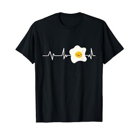 Uova battito cardiaco Regalo Uova Maglietta