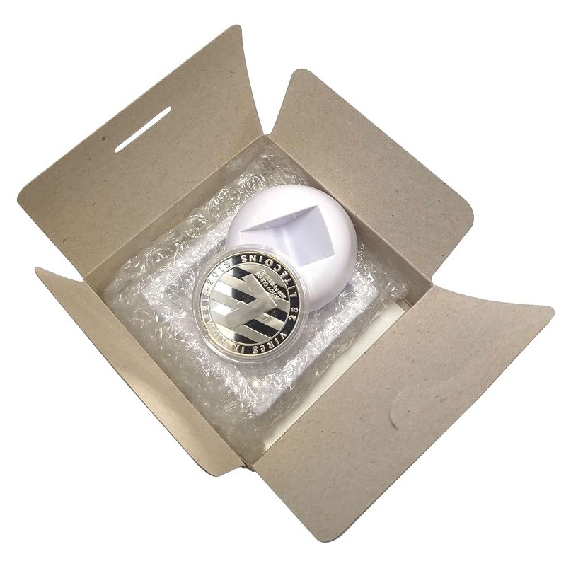 SUPIA Actual Physical Lite Coin with Silver Plating Display Iem