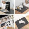 Draining Mat, Diatomaceous Soil, Quick Drying Absorbent Mat, Dish Drying