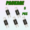 SIGANDG 40 Amp Nickel Plated ANL Fuses for Car Audio