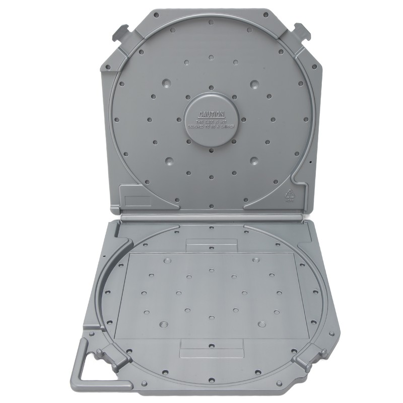 10 Inch Empty Tape Reel Storage Box Scratch Resistant Full
