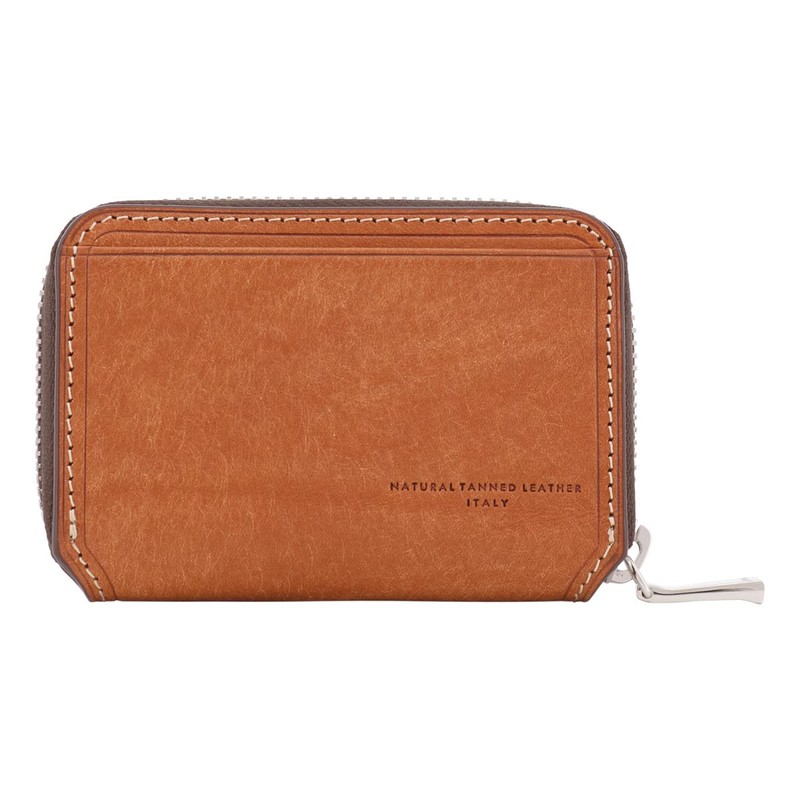 Takeokikuchi 780611 Men's Genuine Leather Coin Purse, Margo II, Round