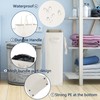 Odonata Slim Laundry Hamper Handles Collapsible Laundry Basket Thin Dirty