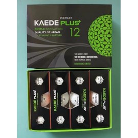 KAEDE PLUS Urethane Cover, Golf Balls, 1 Dozen Soft Distance (Pack of 12)