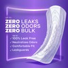 Always Discreet Adult Incontinence Pads for Women, Drier, 5 Drop