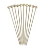 Beaumont Ball Garnish Cocktail Pick Gold Plated (Pack of 10)