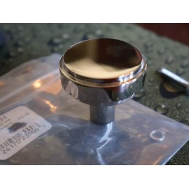 Restoration Hardware BRAND NEW Restoration Hardware OUTLET Lambeth Smooth Polished Nickel 1.5" Knob