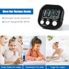 Digital Kitchen Timer Magnetic Backing Stand, Timers for Baking, Kitchen,