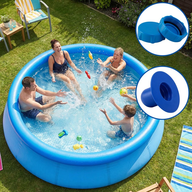 LFUTARI 6 Pcs Pool Plug Replacement and Pools Drain Water