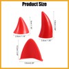 Partuto 1 Set Motorcycle Cat Ears Style Helmet Devil Horn